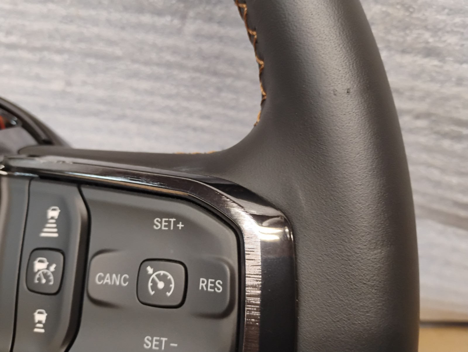 OEM Limited Leather Heated Steering Wheel 2019-2024 Ram 1500 7LM674X7AC