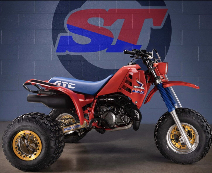 (3 Set) 1985 1986 Honda ATC250R ATV tires 20x10x9 200x Serwa Pro Vector 23/8/11