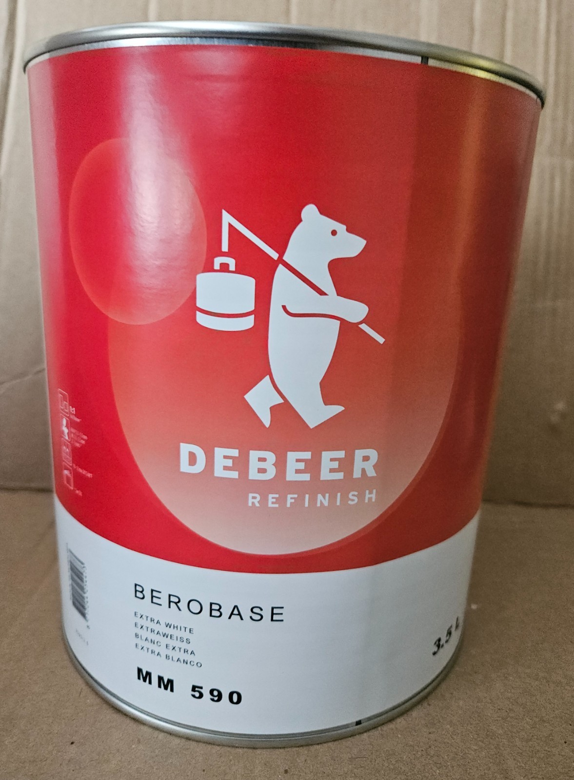 Debeer Berobase Toner MM590 EXTRA WHITE 3.5L MM 590