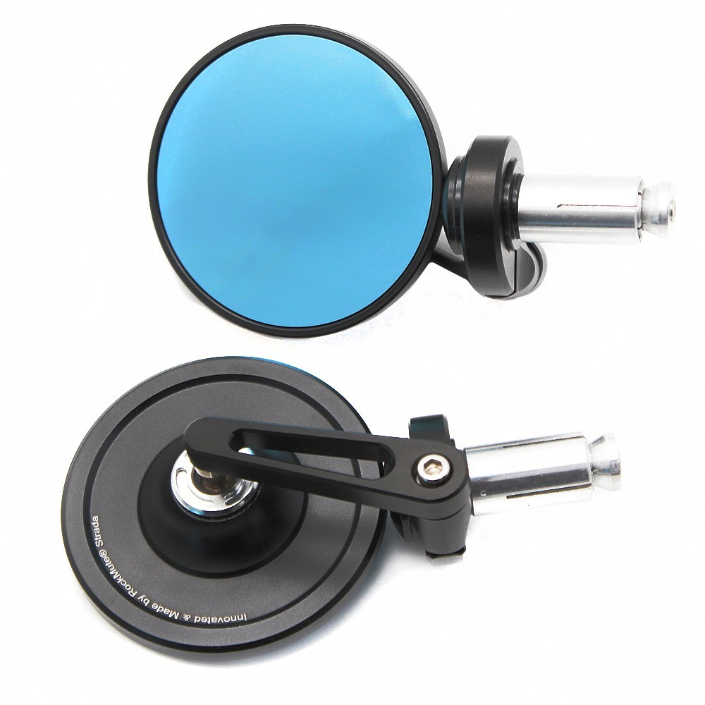 Round Rearview Side Mirrors For Speed Triple R RS Speed Triple 1050 S 1200 RS