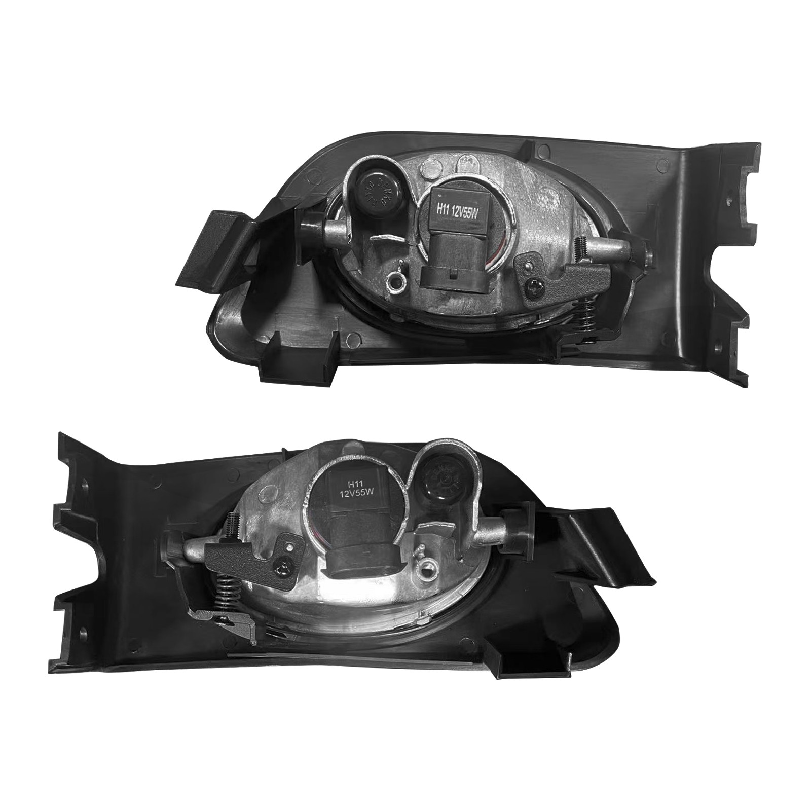 Fit 2001 2002 2003 Honda Civic Front Bumper Clear Fog Lights Lamps w/Wiring Pair