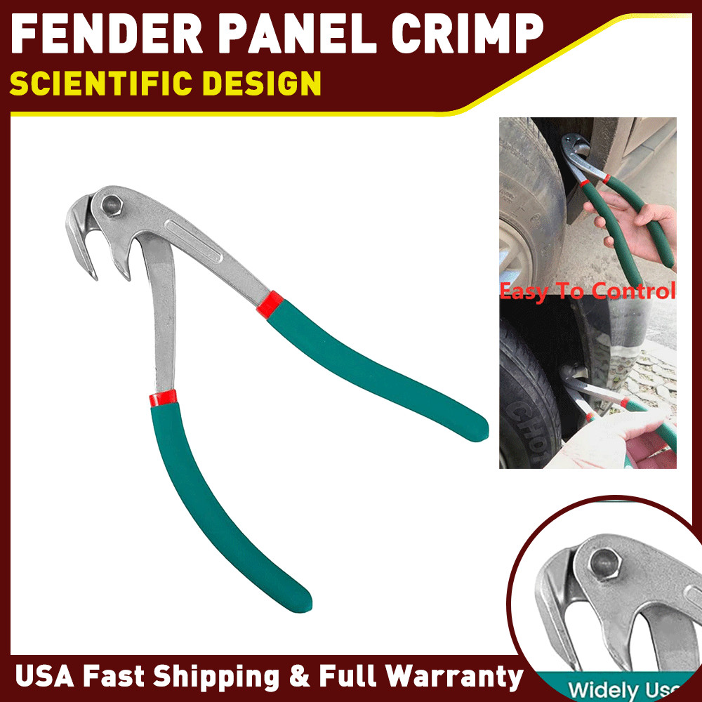 Car Door Fender Panel Paintless Crimp Dent Edge Pliers Car Fender Edge Repair