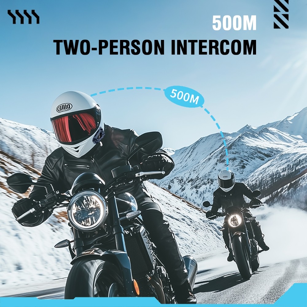 Waterproof Motorcycle Helmet Headset Wireless Bluetooth Headphone Speaker