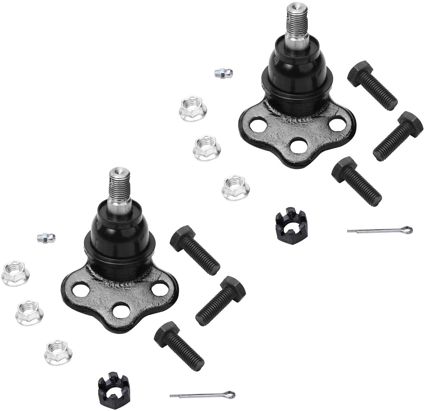 Upper Lower Ball Joint Tierod Sway Bar kit for 2000-2003 2004 Dodge Dakota 2WD
