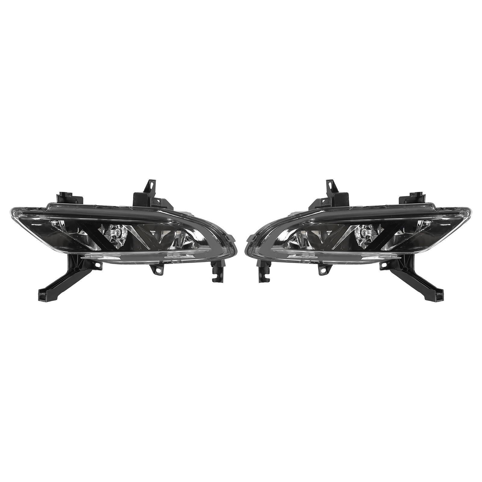 Left & Right Front Fog Light Driving Lamp W/Bulbs For 2016-2018 Nissan Maxima