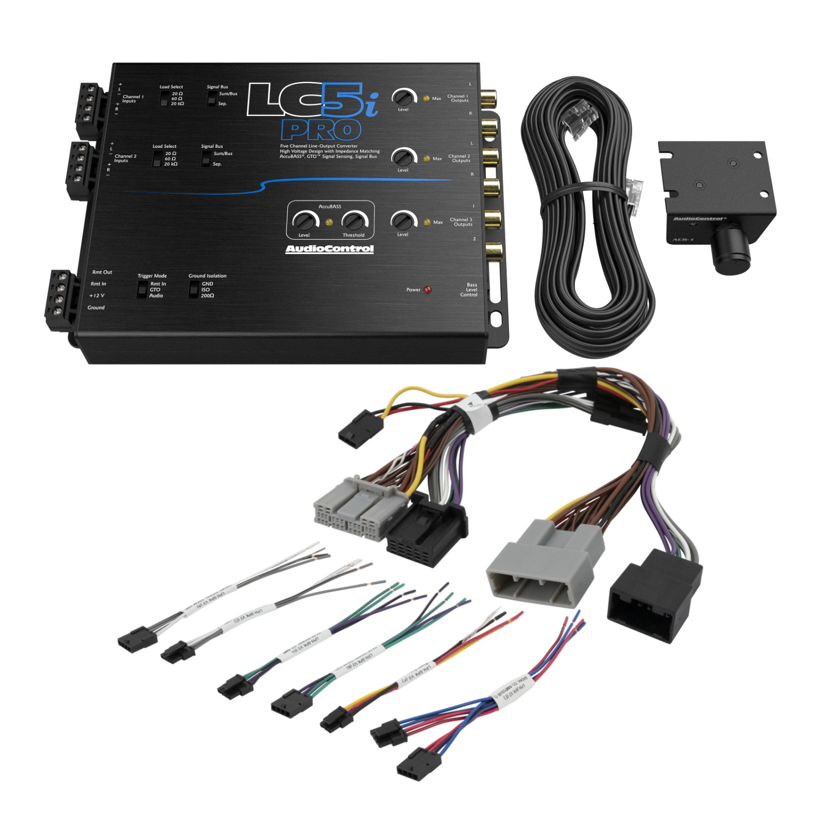 AudioControl LC5i PRO+LPHTY02 Amplifier Integration Solution for Non-Amp Toyota