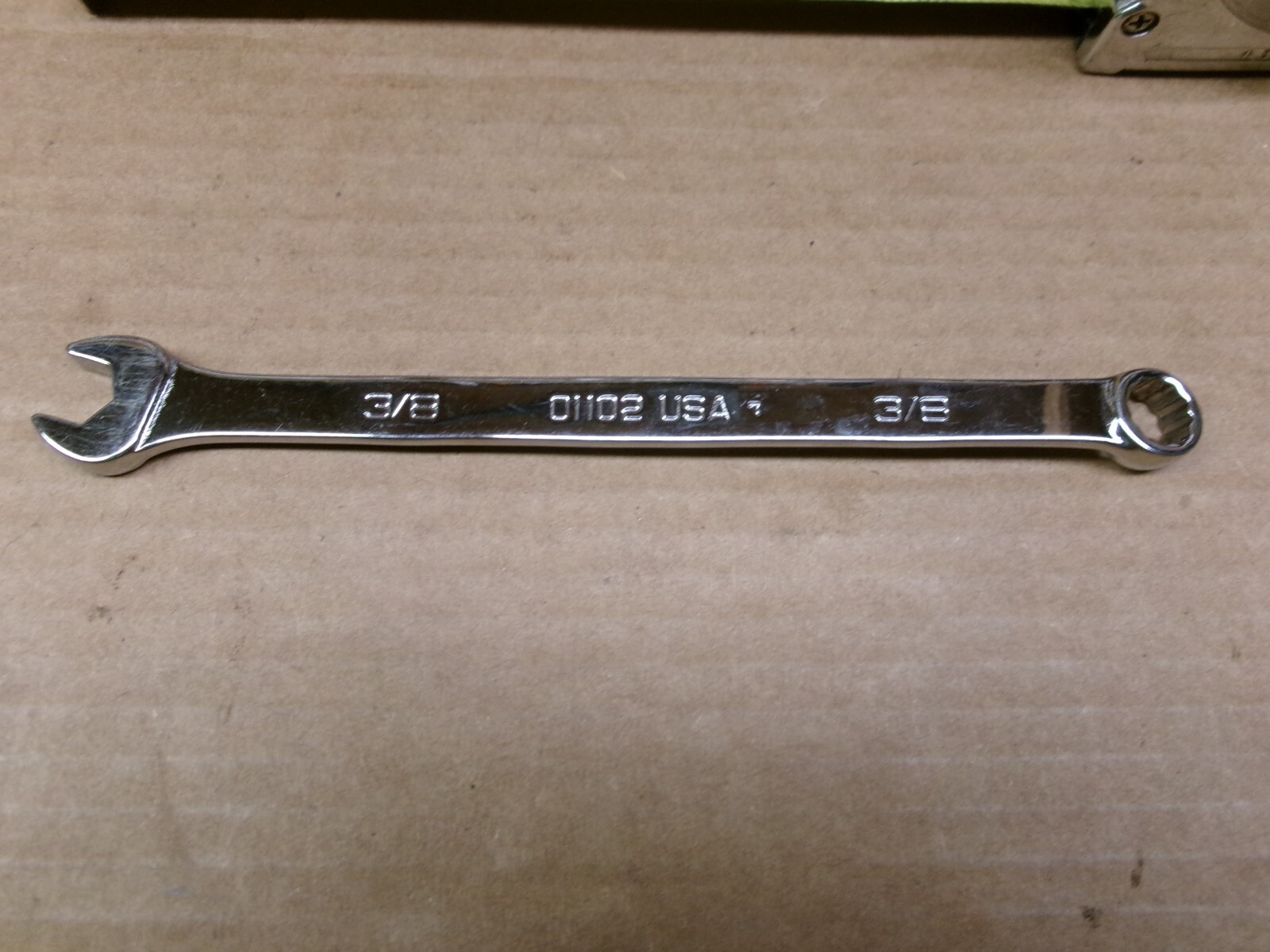 First Generation Kobalt USA 3/8″ 12-Point Combination Wrench No 01102