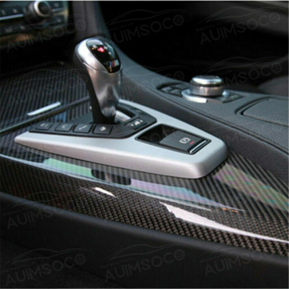 Black Carbon Fiber 12×60 inches 5 Years Car Wrap Vinyl Roll with Air Release