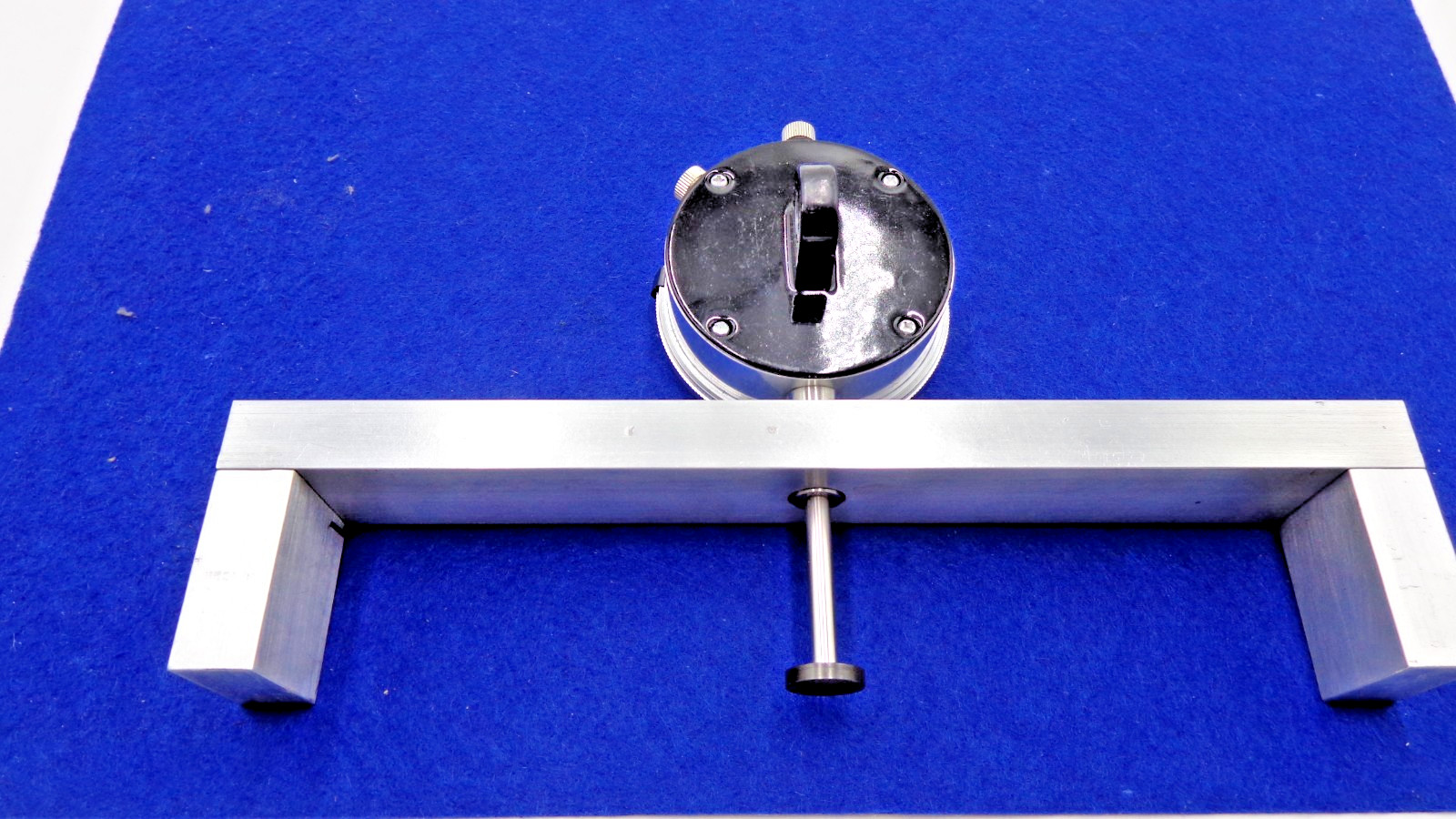 Deck Bridge Dial Indicator Gauge 0-1″ None Magnetic Aluminum Frame