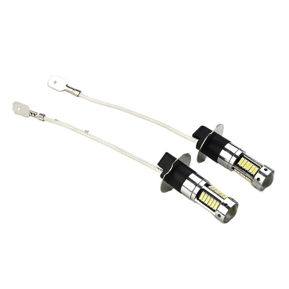1800LM Fog Light Accessory Parts Replacement 1Pair H3 Bulbs Conversion