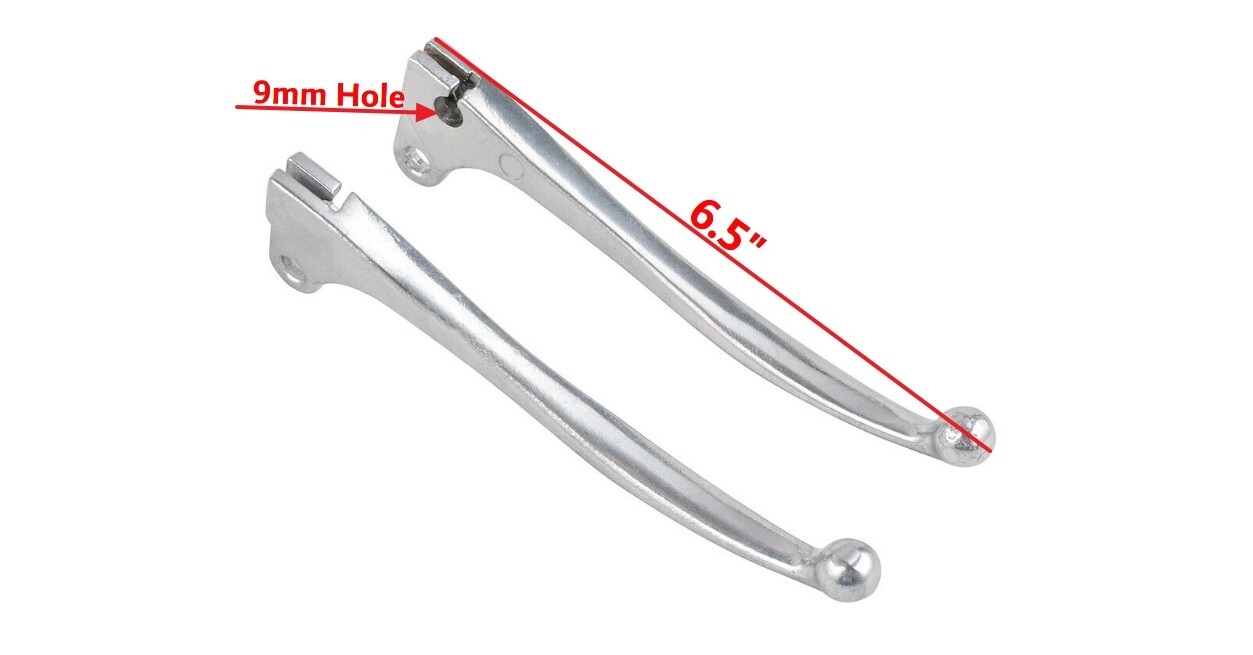 Left & Right Clutch & Brake Levers for Yamaha PW80 Y-Zinger PW50 QT50