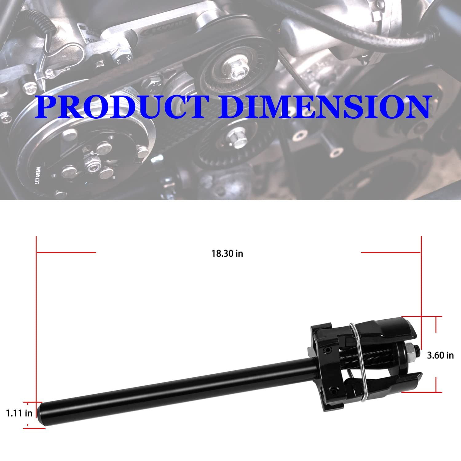 7180 Bearing Cup Remover & Installer for 3 5/8″ to 6 1/2″ 11000 to 50000lb Axles