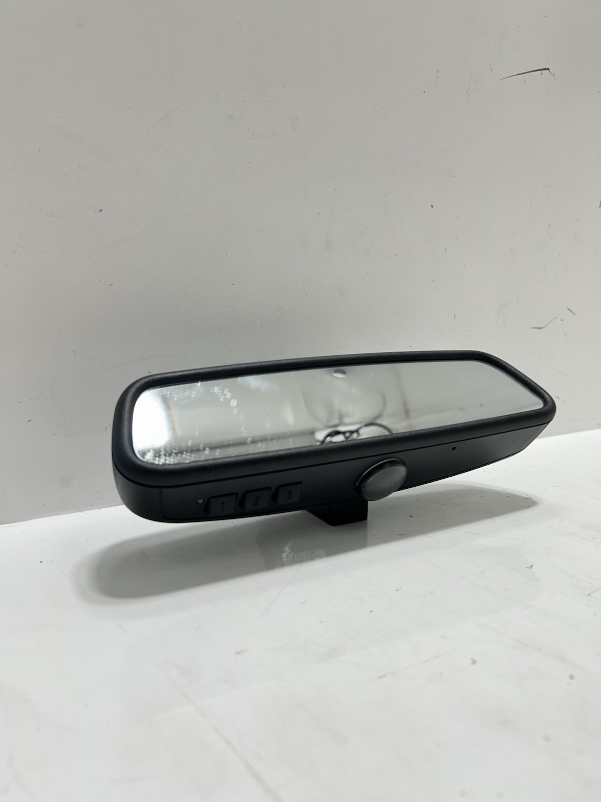 07-12 BMW E90 E70 X5 AUTO DIM INTERIOR REAR VIEW MIRROR HOMELINK 919233501 Black