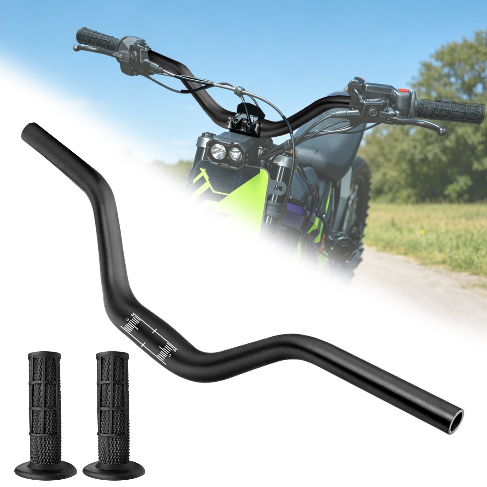 1 pc 7/8″ 22mm Handlebar For Sur Ron S/X Light Bee X For Talaria Sting MX3/R MX4