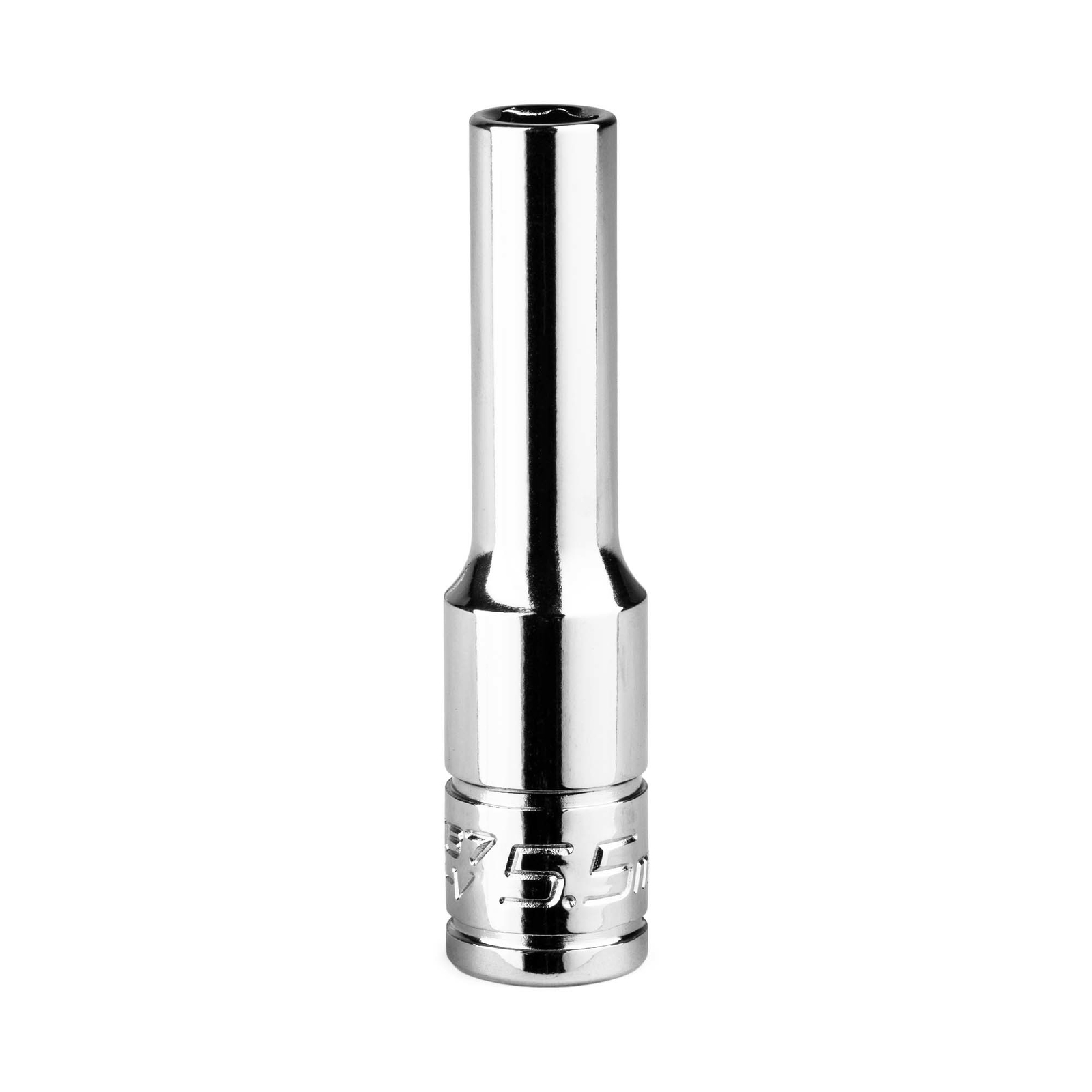 Capri Tools Deep Socket, 1/4 in. Drive, 6-Point, Metric and SAE Sizes