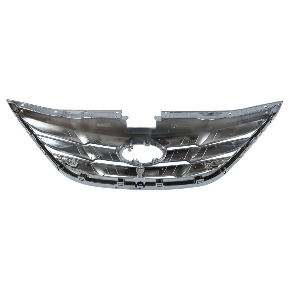 Front Grill Chrome ABS Plastic For 2011 2012 2013 Hyundai Sonata Grille Assembly