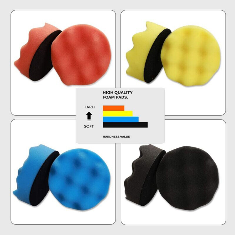 Car Wash Brush Hard Bristle Drill Auto Scrubber Detailing Cleaning Tool Nylon