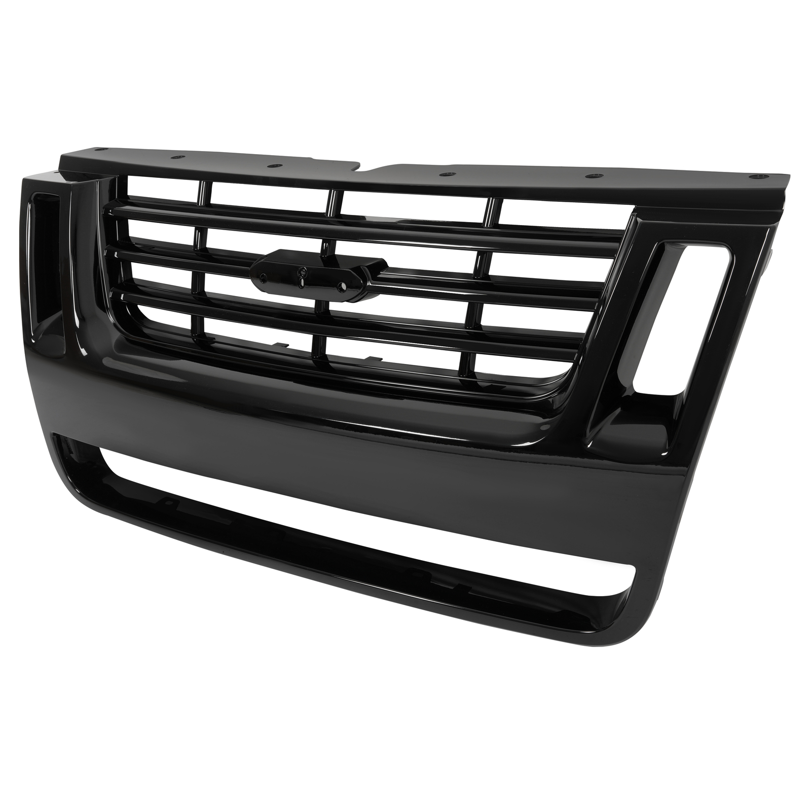 For Ford Explorer Sport Trac 2006-2010 Black Front Radiator Grille Assembly