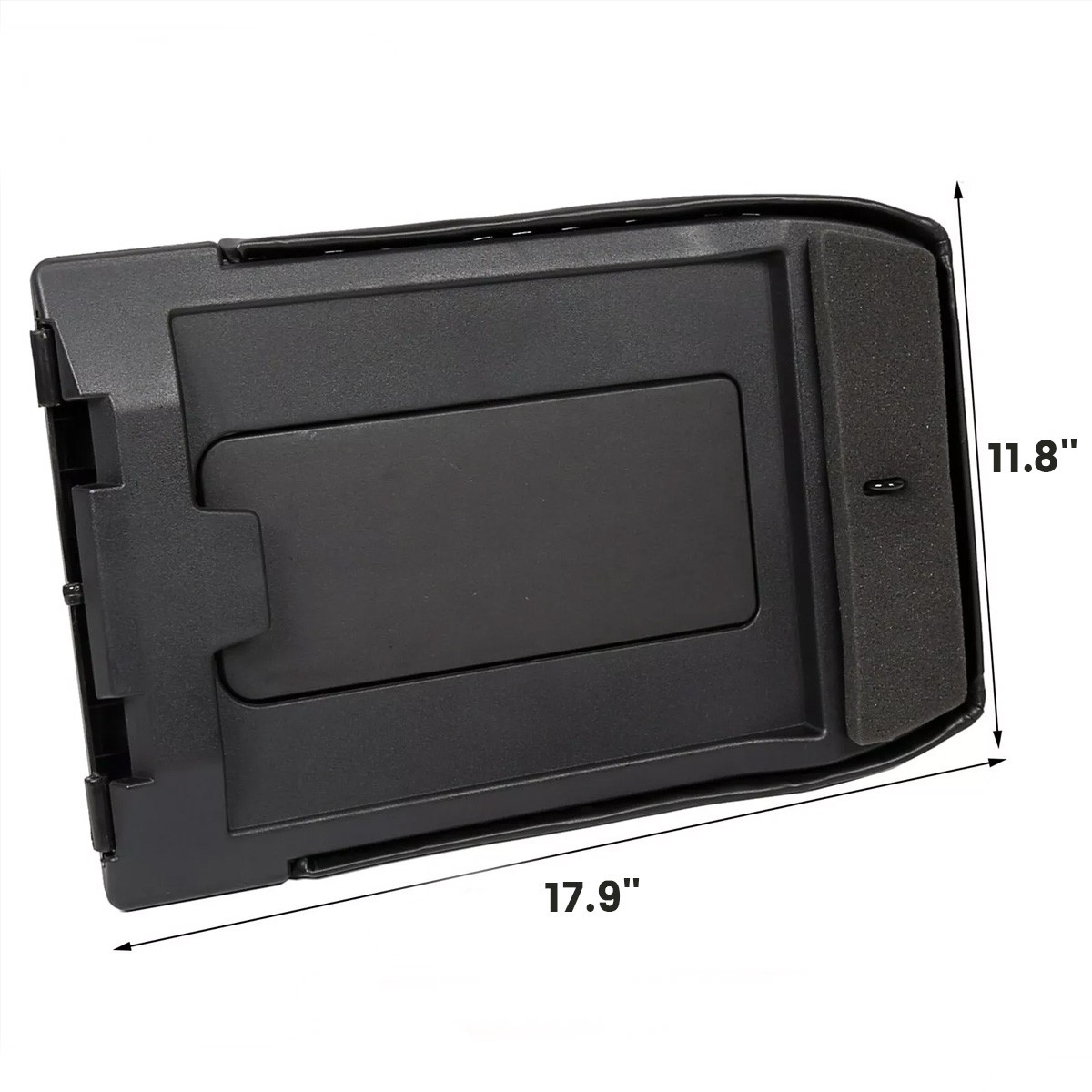 Center Console Fits 99-07 Chevy Silverado Lid Armrest Latch Black # 19127364
