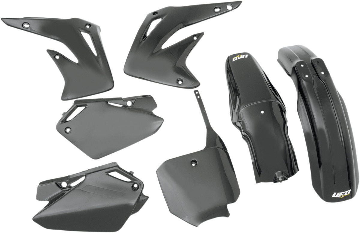 UFO Replacement Plastic Kit HOKIT109-001 Honda CR85R 96-20 Black