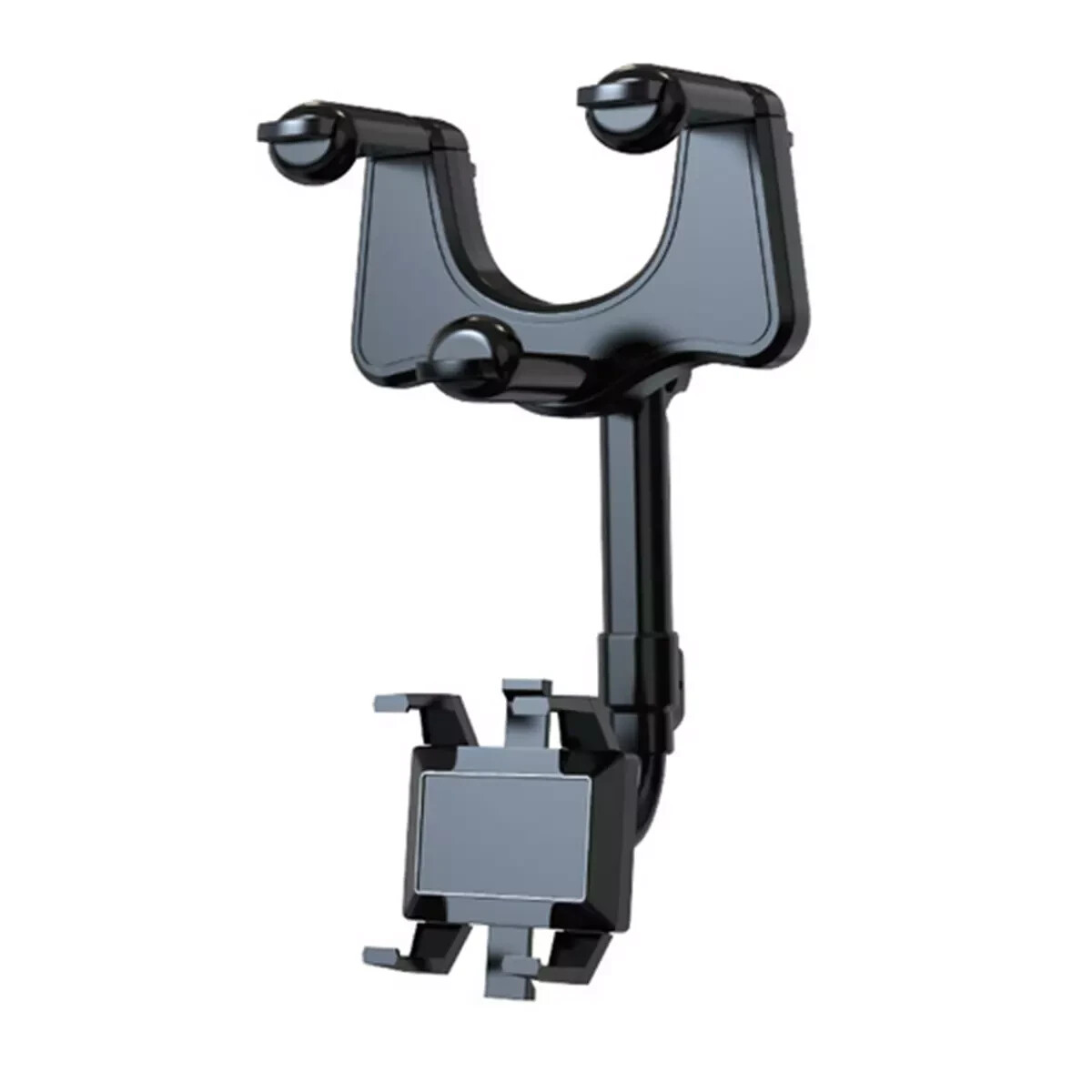 360° Car Rear View Mirror Mount Holder Stand for Apple iPhone Android Phone