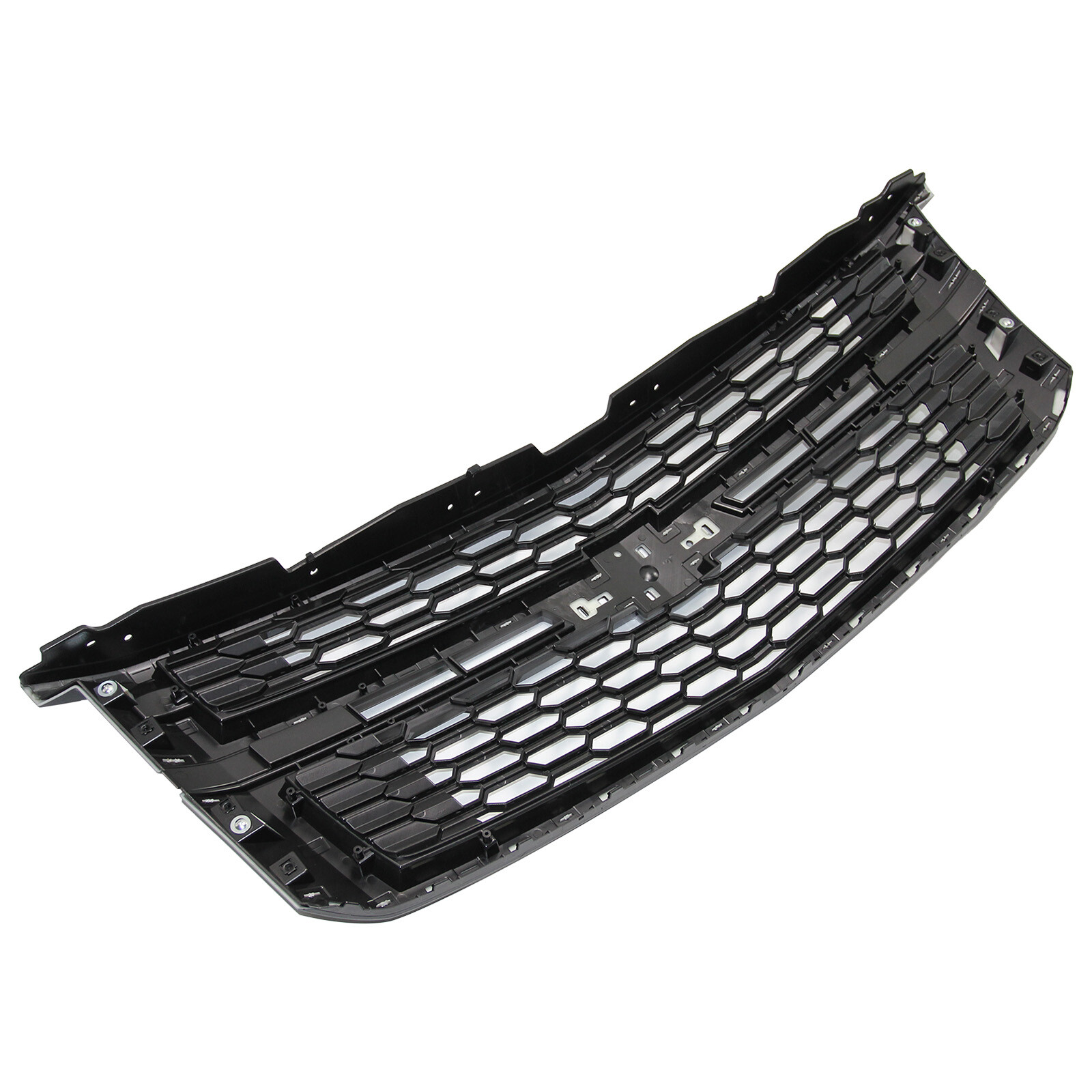 Gloss Black Front Grill Grille Assembly For 2015-2020 Chevrolet Tahoe Suburban