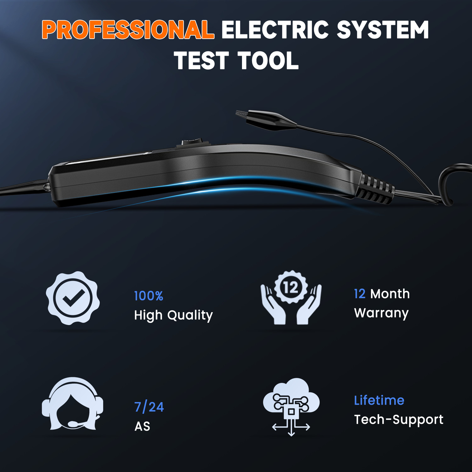ANCEL Electrical System Power Circuit Probe Tester Activate Component AC/DC Test