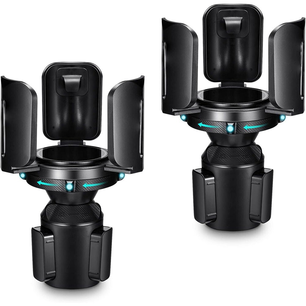 Adjustable Cup Holder Expander Fits Car Truck SUV Large Bottles Mugs 2.95-5.5in