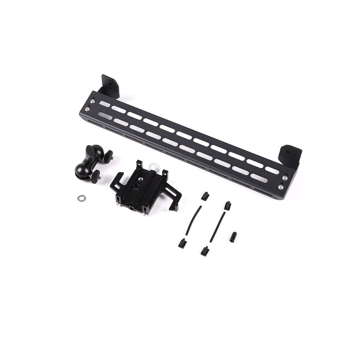Carbon Steel Central Control Mobile Bracket Phone Holder For Hummer H2 2003-2007