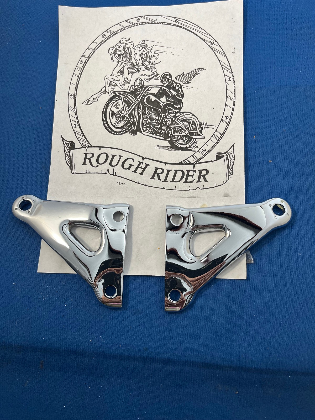 Honda GL1100 Gold Wng Chrome Engine Motor Mount Set ? Yes NEW