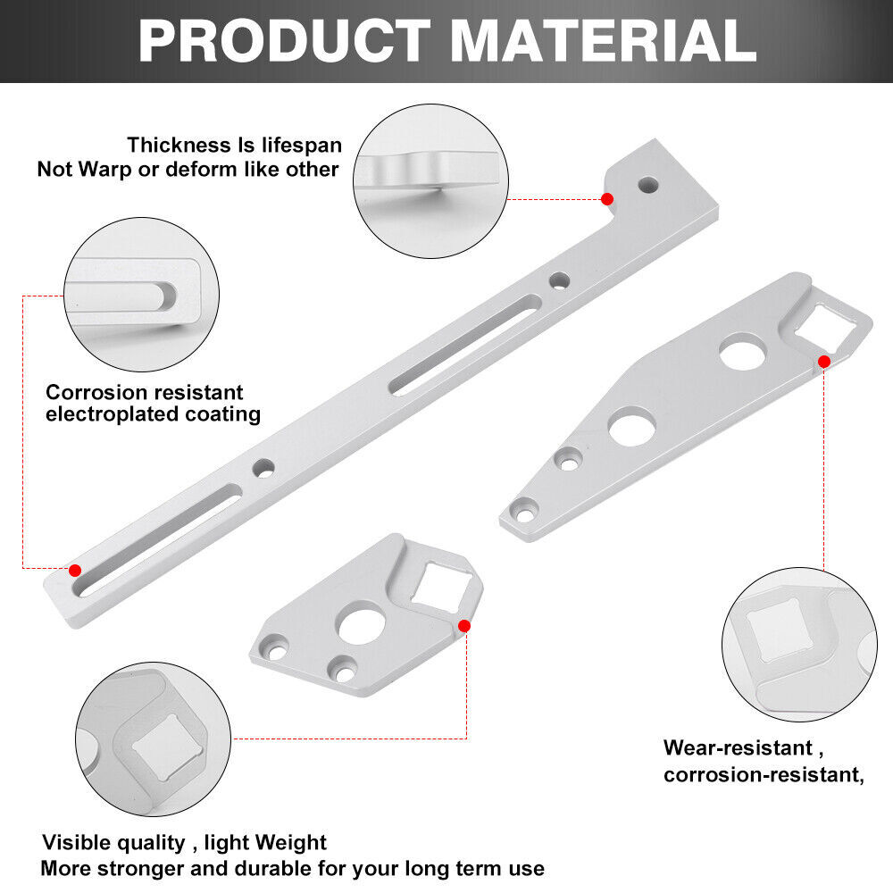 Aluminum Alloy LS1 Throttle Cable Bracket For 102mm Sheet Metal Intake Manifold