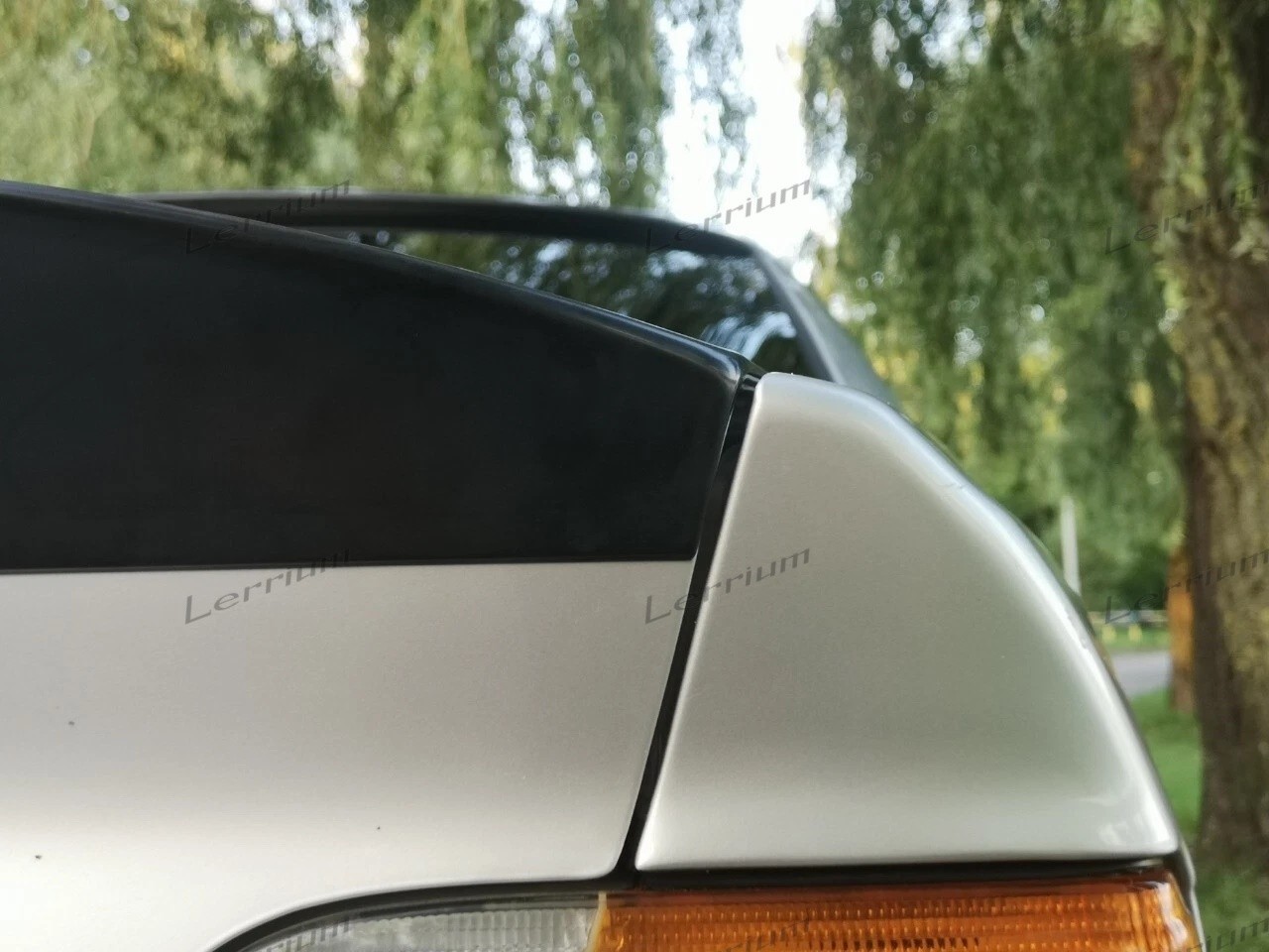 BMW E36 coupe 2dr trunk spoiler lip plastic, E36 coupe ducktail