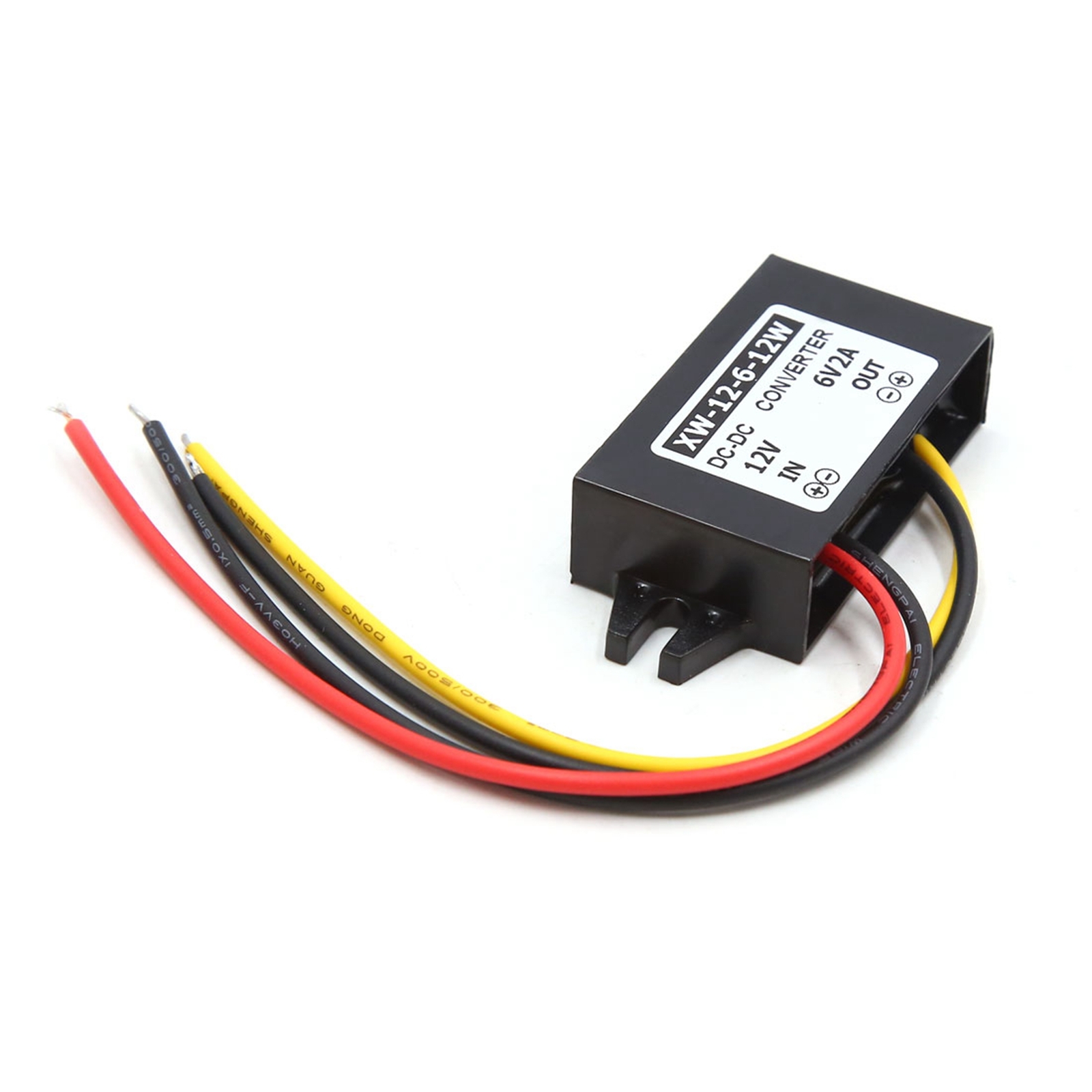 Universal DC12V to 6V 2A 12W Car Reducer Power Supply Transformer Pack of 1