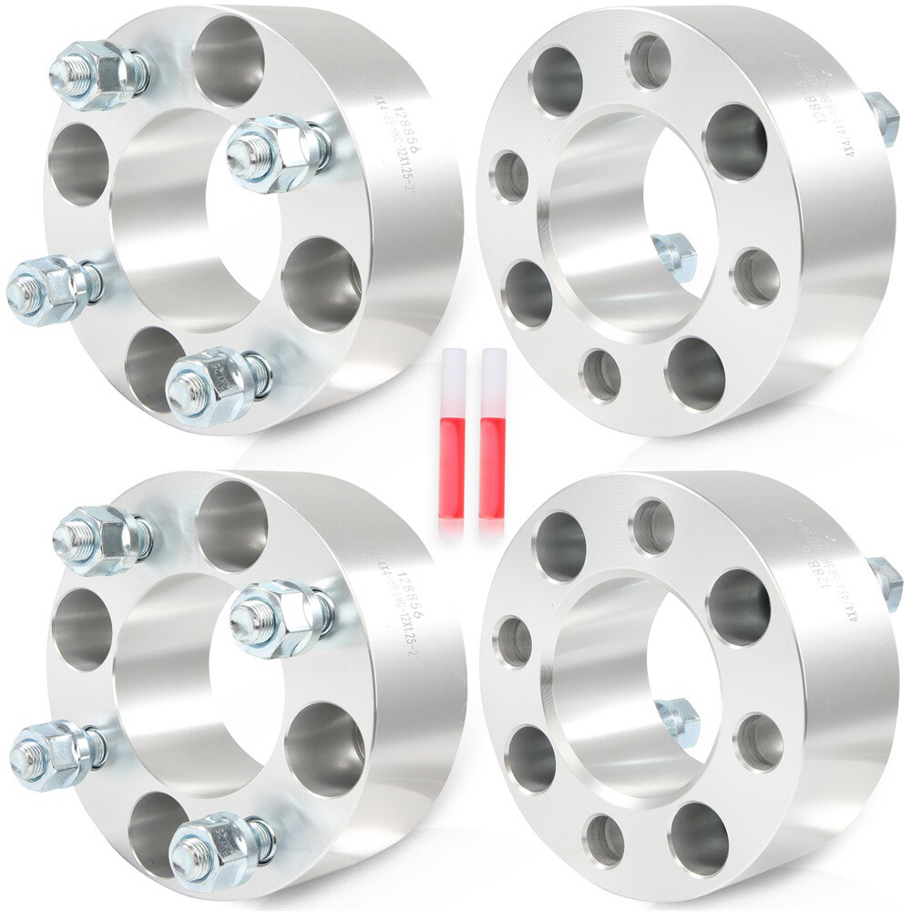 4Pcs 2″ Wheel Spacers 12×1.25 68.5 CB For Yamaha Golf Cart 4×4″/ 4×101.6