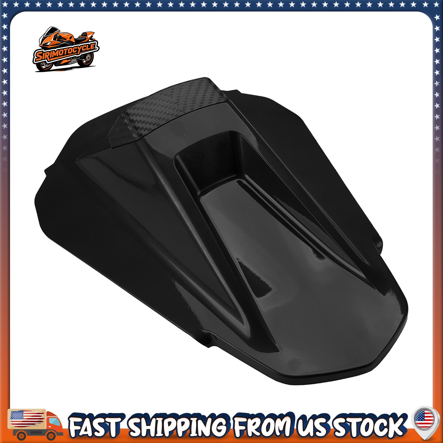 Pillion Rear Passenger Solo Seat Cover Cowl Fairing For KTM Duke 790 2018-2023