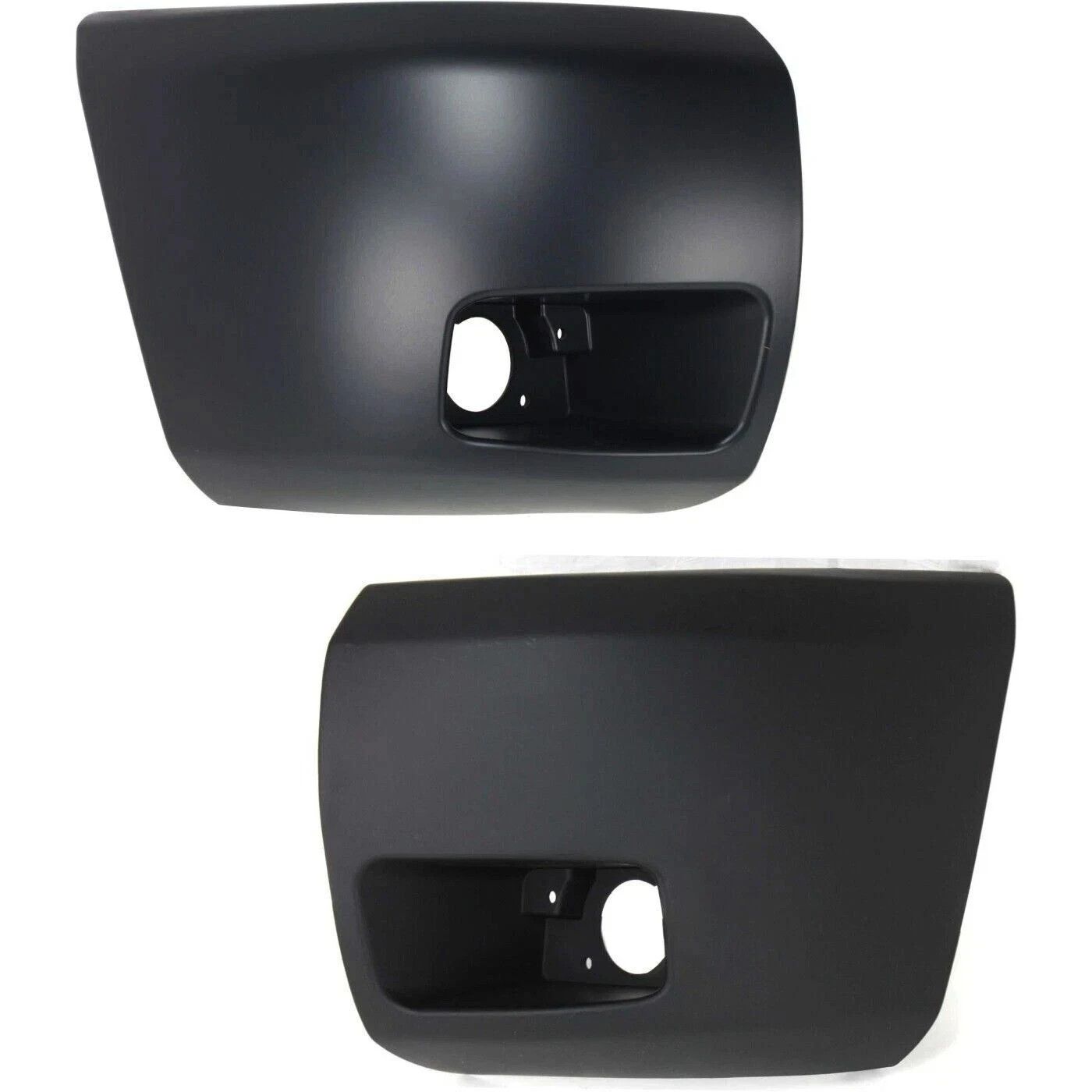 Front Bumper Chrome Kit With Lights Pair For 2007-2013 Chevrolet Silverado 1500