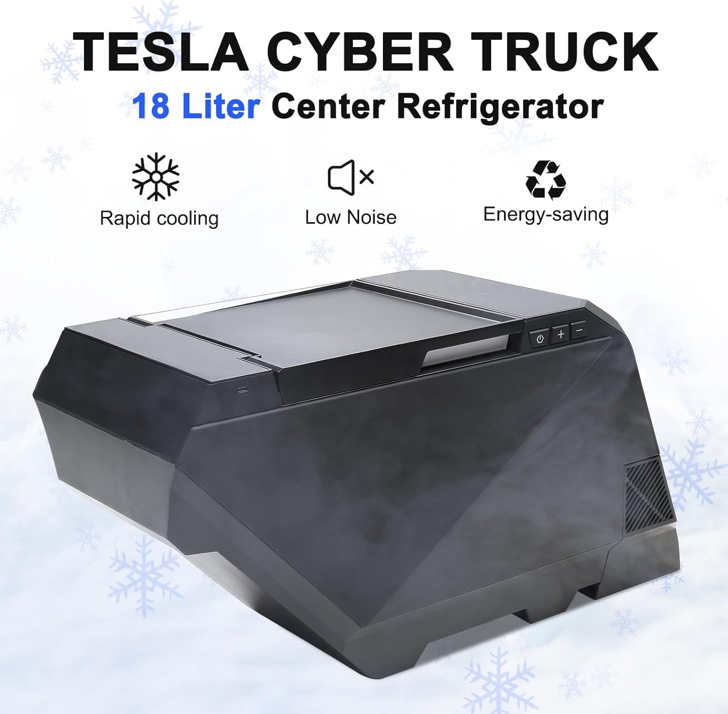 Tesla Cybertruck Refigerator Fridge Cooler Built In Design for Cybertruck