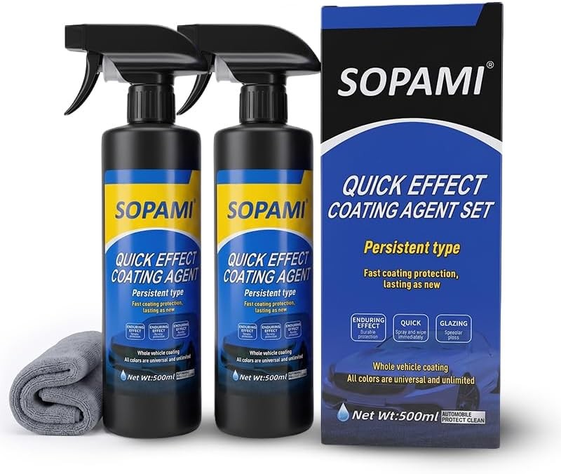 Ceramic Paint Sealant Spray Coating for Cars 17.5oz High Shine Car Wax 6 months