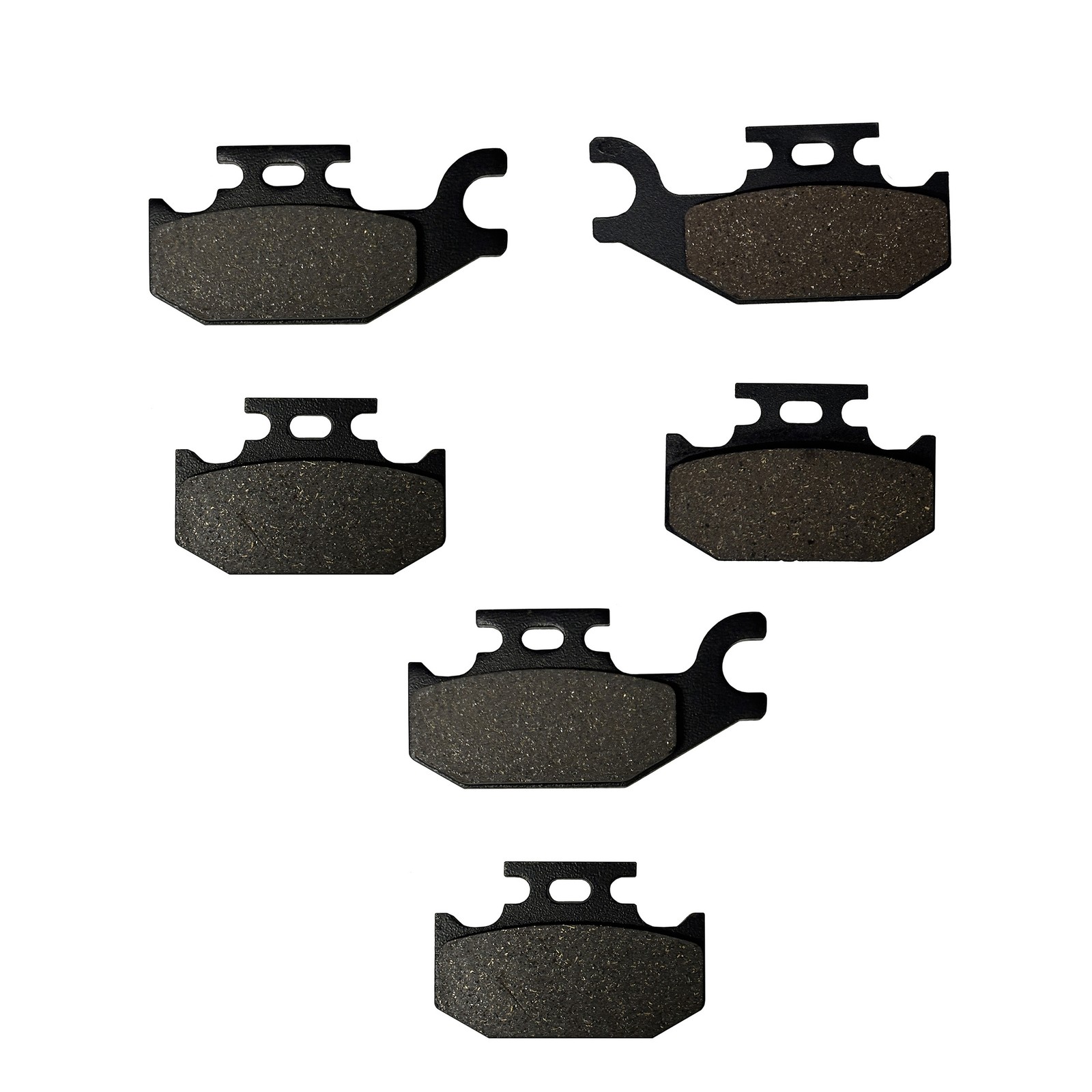 Front & Rear Semi-Metallic Brake Pads for Bombardier Outlander 330 2004-2005