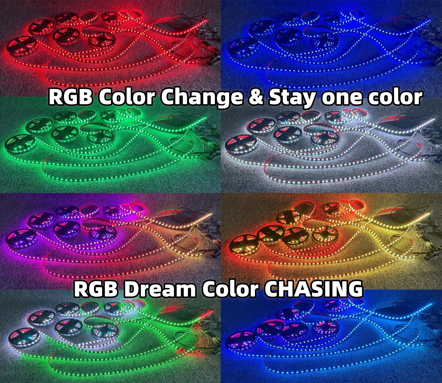Blackout Tinted 16PCS 4FT APP+Remote IP65 CHASING Strips Light Polaris Slingshot