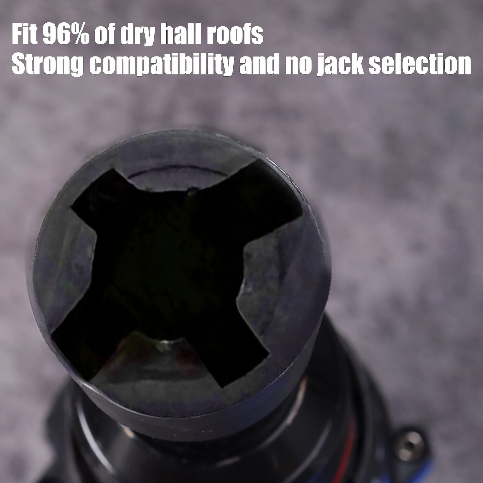 For Scissor Jack Power Drill Adapter Socket, High Carbon Steel Rust Resistant