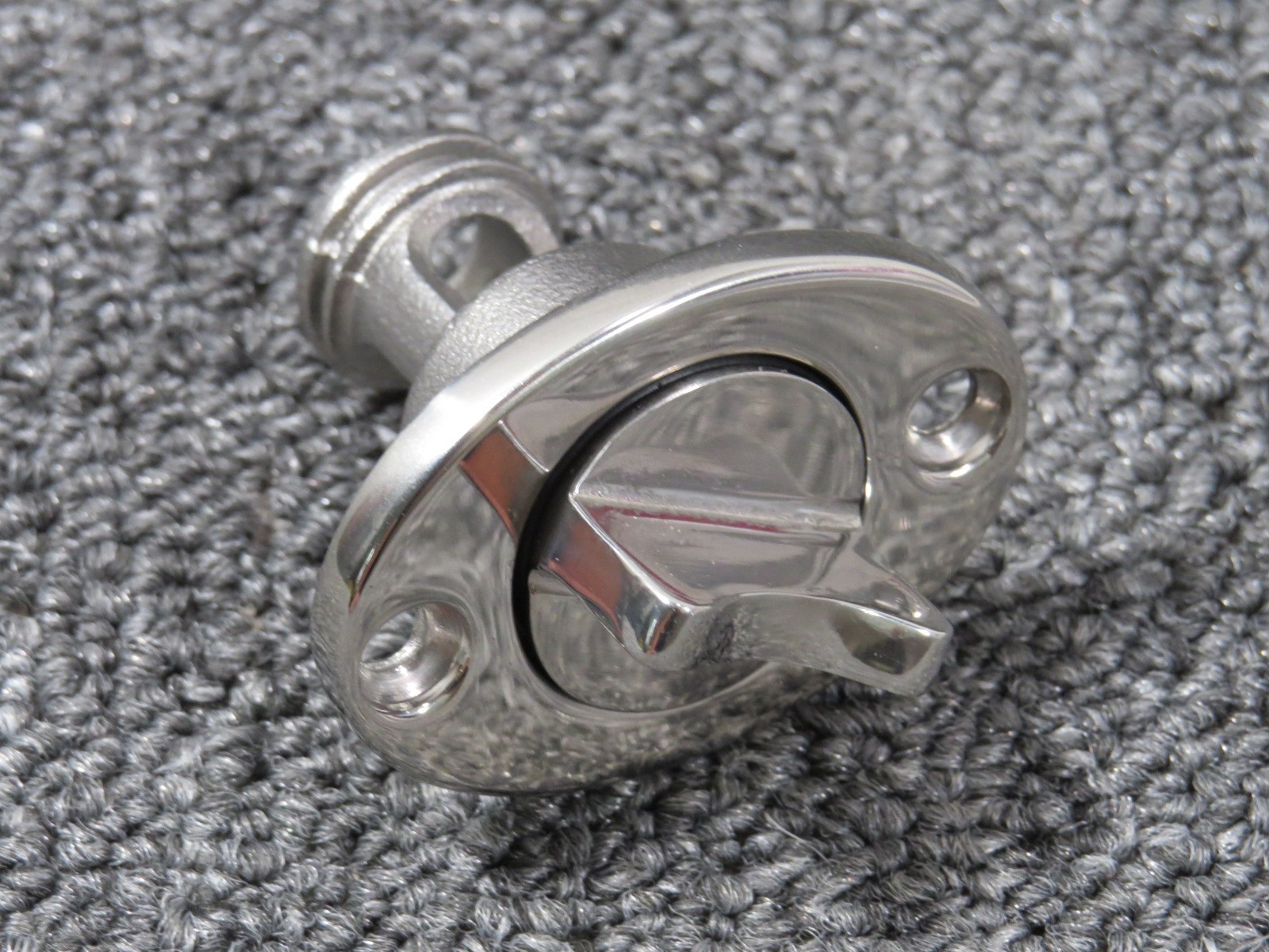 Oval 316 Stainless Steel Boat Garboard Drain Plug For 1″ 25mm Hole WithO Ring