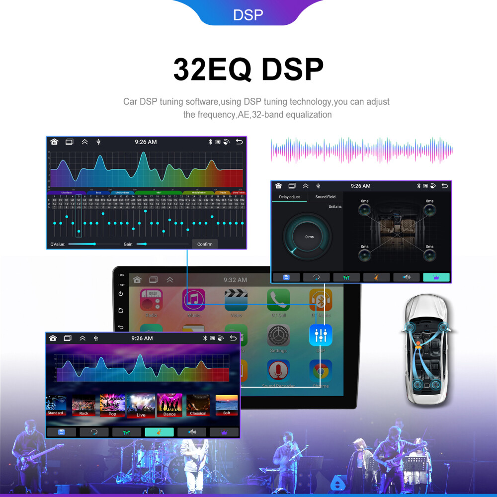 For Mazda 6 2004-2015 Android 13 Car Radio Stereo Player GPS Navi CarPlay 4+64GB