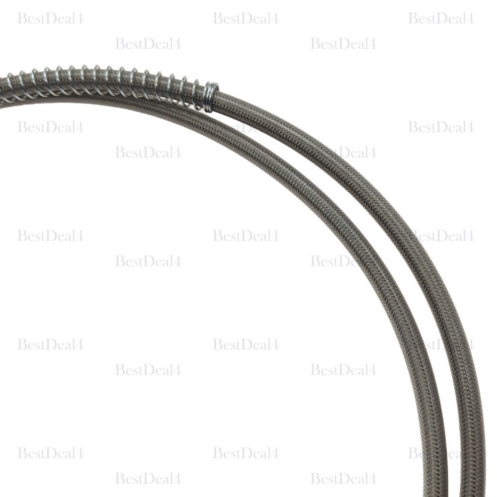 1PCS 60″ Stainless Braided Hydraulic Brake Hose Line For Scooter Atv Dirt Bike