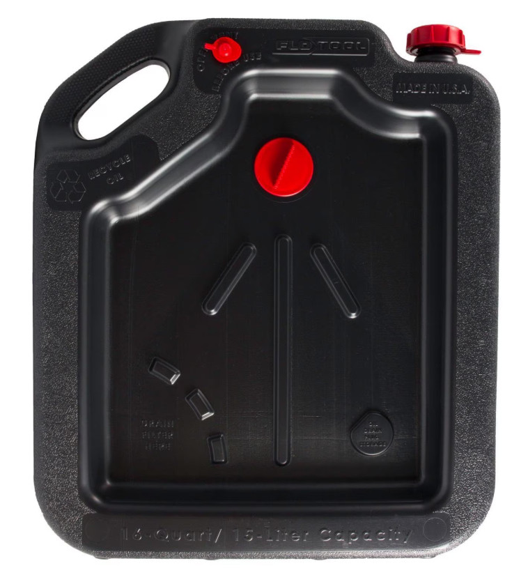 FloTool Leak-Proof Drain Pan Made In U.S.A. – 16 Quart