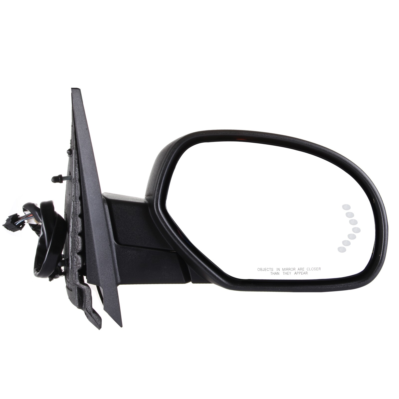 Power Fold Memory Heated Puddle light Arrow Signal Mirrors Fits 07-14 Chevy GMC