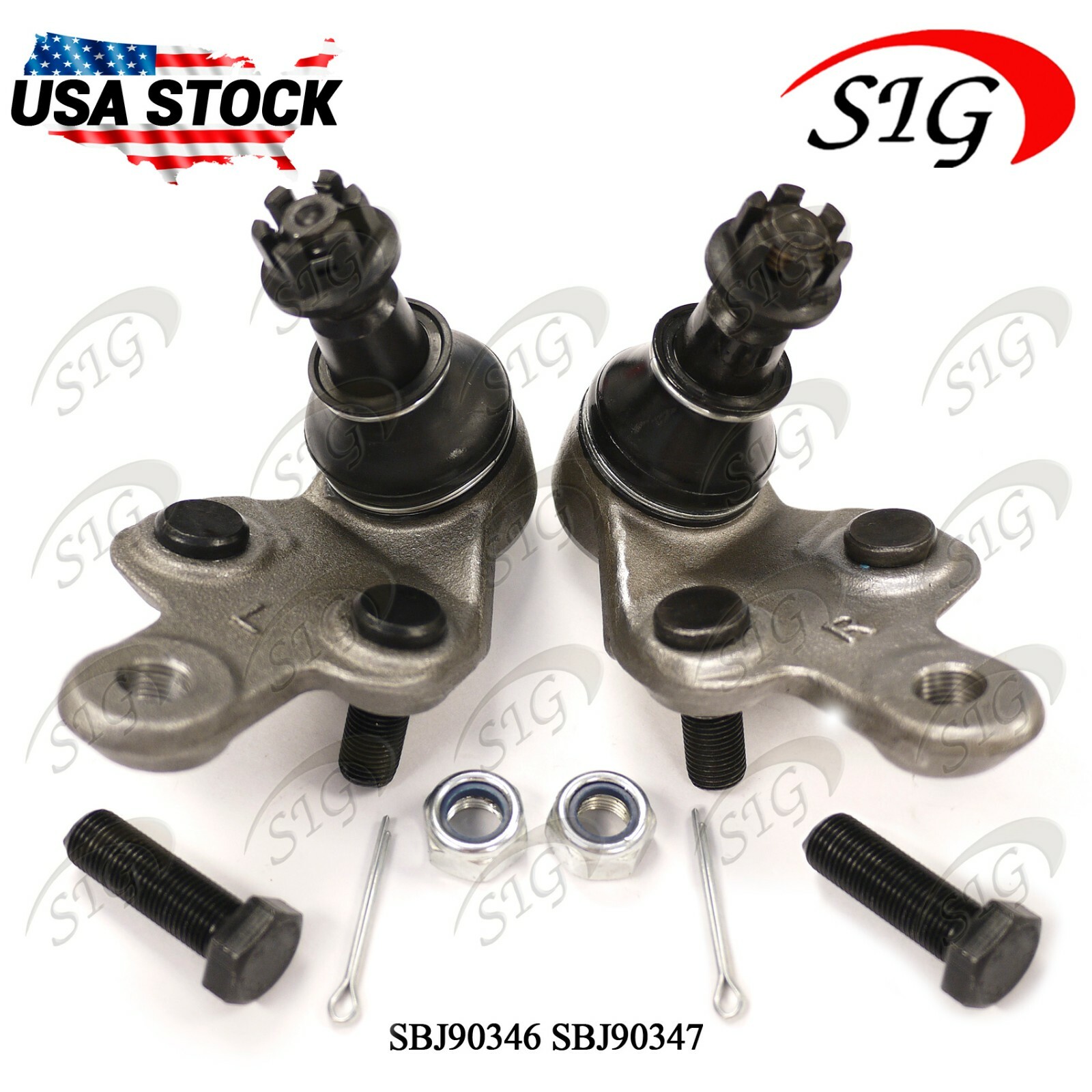 Front Left & Right Lower Suspension Ball Joints for Toyota Sienna 2004-2010 2Pc