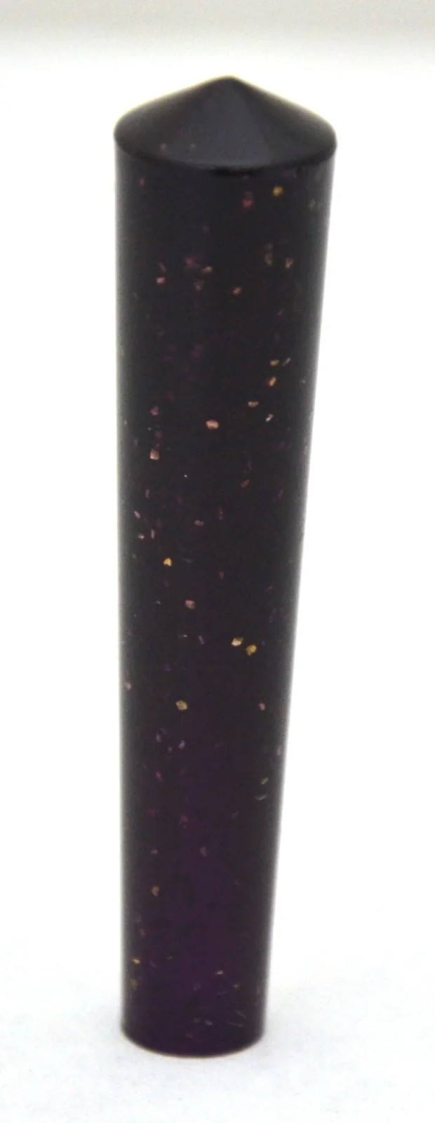 2-Toggle Switch Cover/Extension Purple Glitter Cone Plastic 2 1/2″ Tall GG#92796