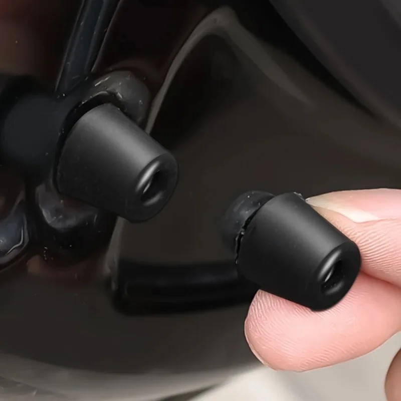 10pcs Car Door Rubber Buffer Pads Anti Collision Shock Absorber Hood Trunk