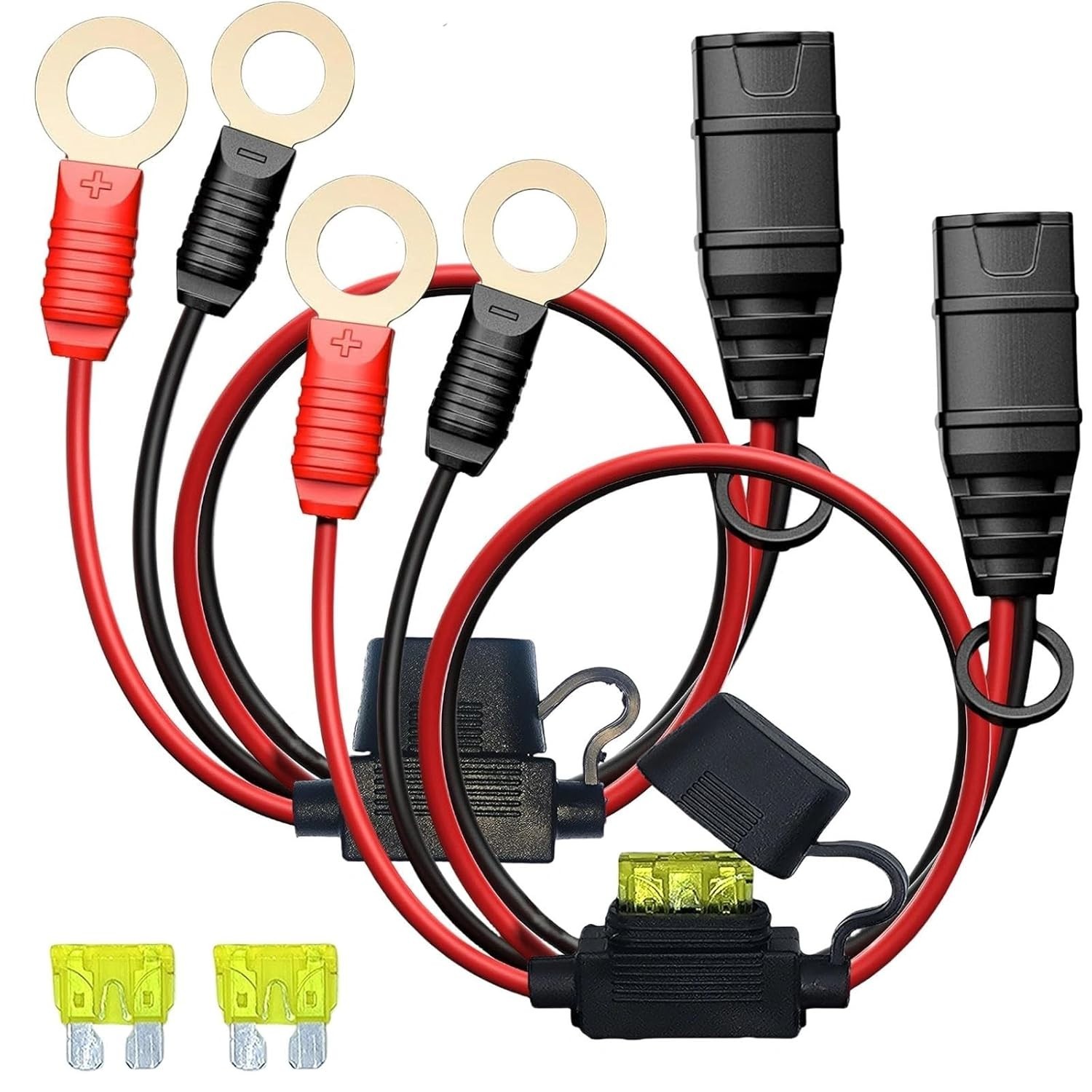 2 Pack GC008 X-Connect fit for NOCO Battery Charger Accessories Cables,M10 3/8in